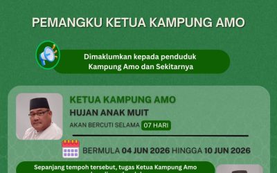 Pemangku Ketua Kampung Amo