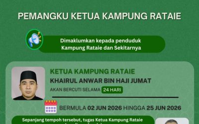 Pemangku Ketua Kampung Rataie