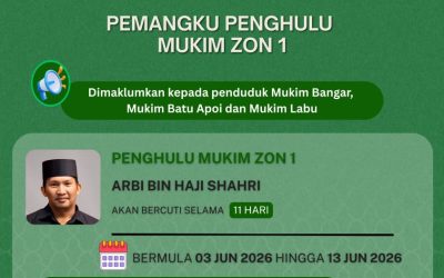 Pemangku Penghulu Mukim Zon 1